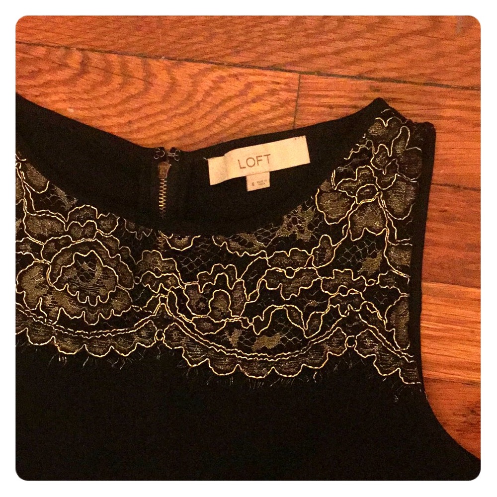 Festive little black dress
